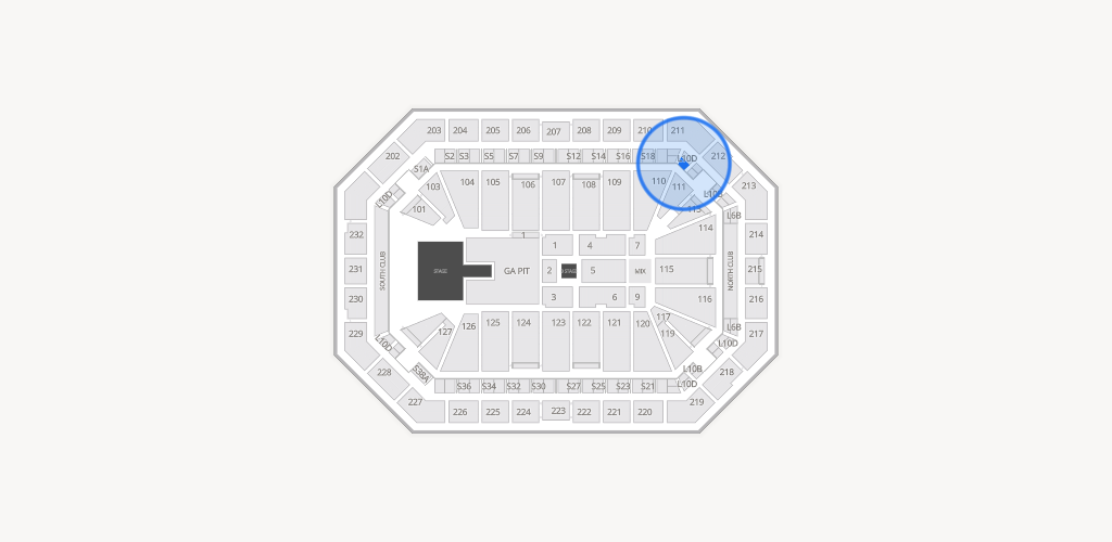 Dickies Arena Seating Chart