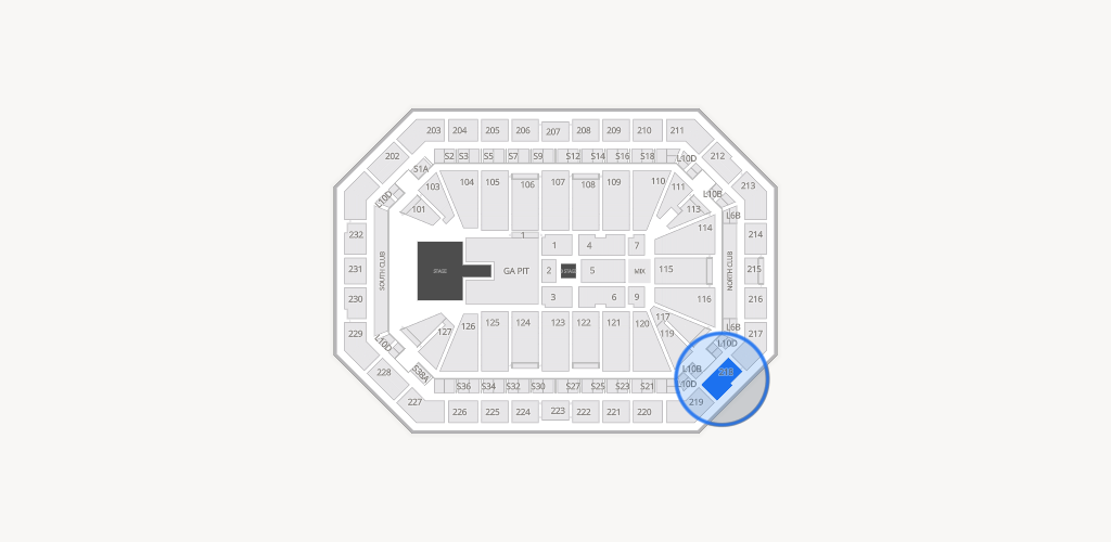 Dickies Arena Seating Chart