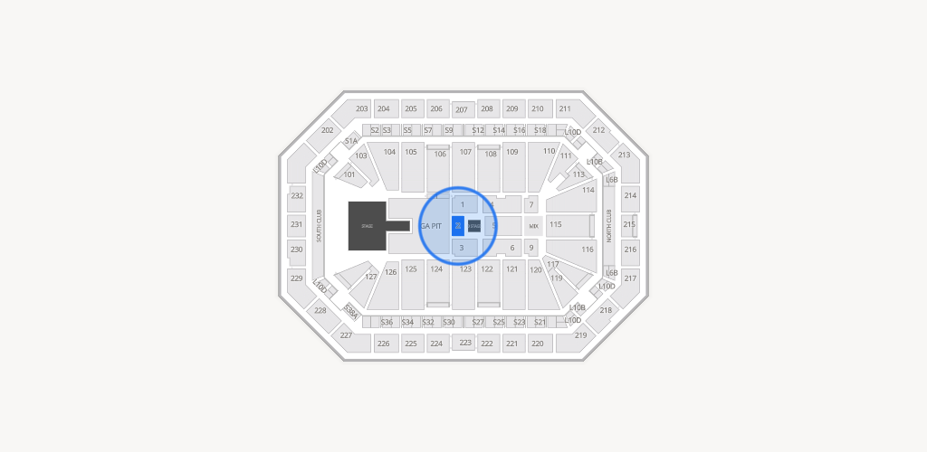 Dickies Arena Seating Chart