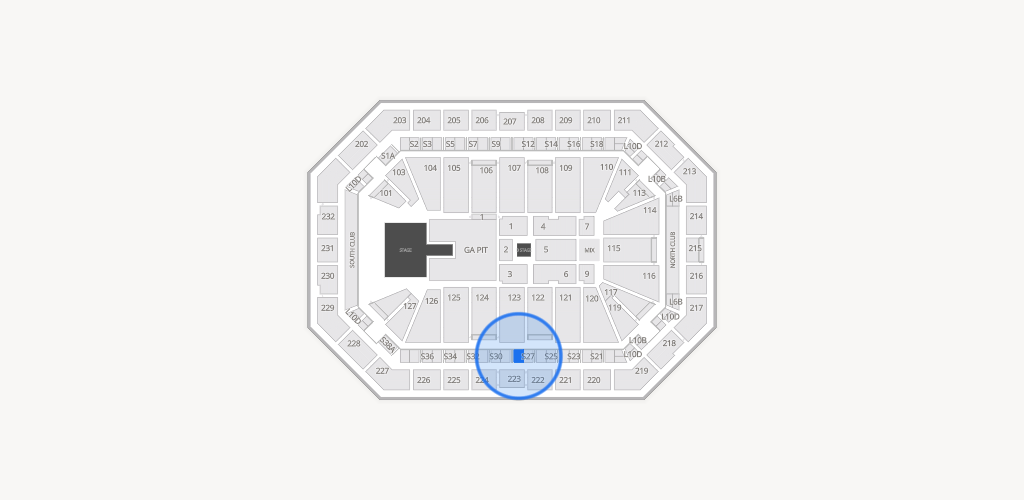 Dickies Arena Seating Chart