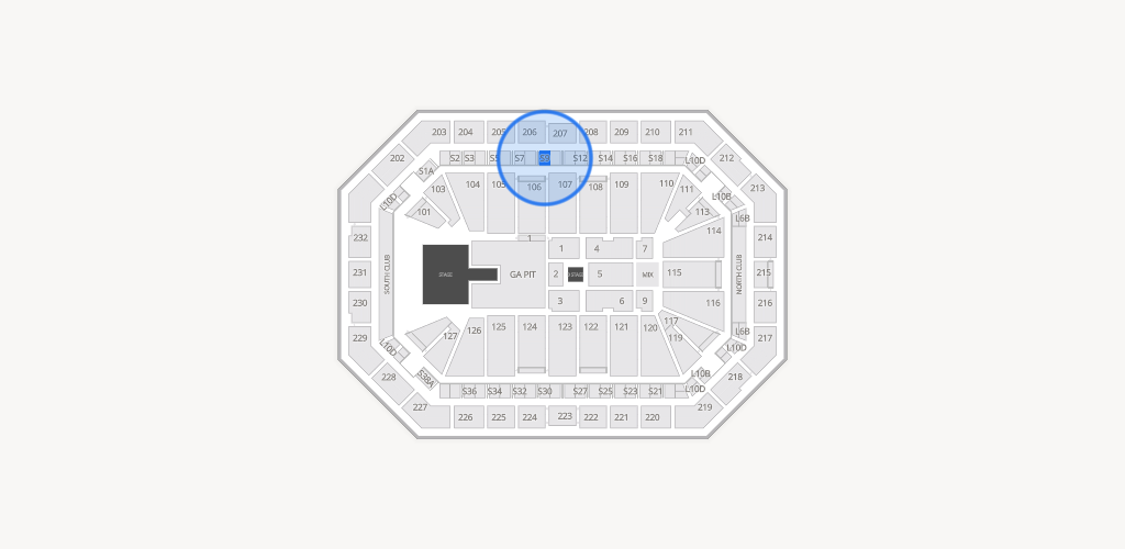 Dickies Arena Seating Chart