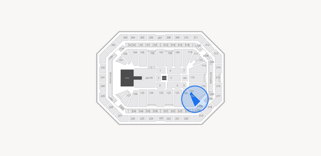 Dickies Arena Seating Chart