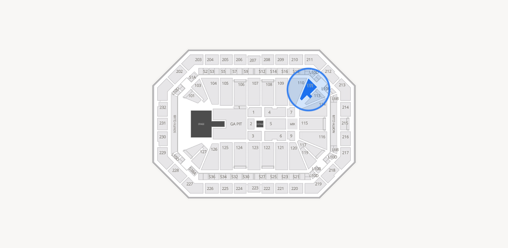 Dickies Arena Seating Chart