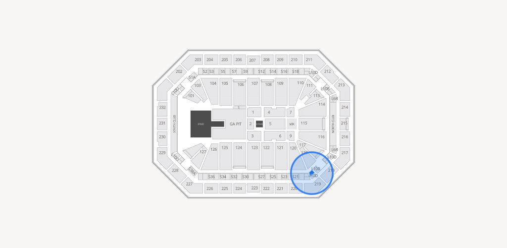 Dickies Arena Seating Chart