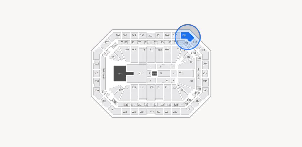 Dickies Arena Seating Chart