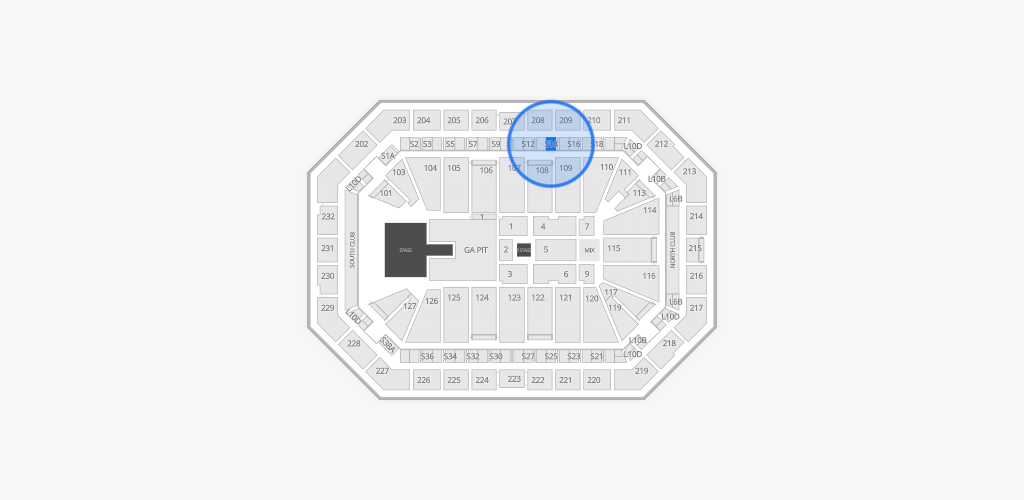 Dickies Arena Seating Chart
