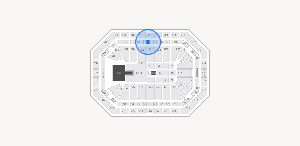 Dickies Arena Seating Chart