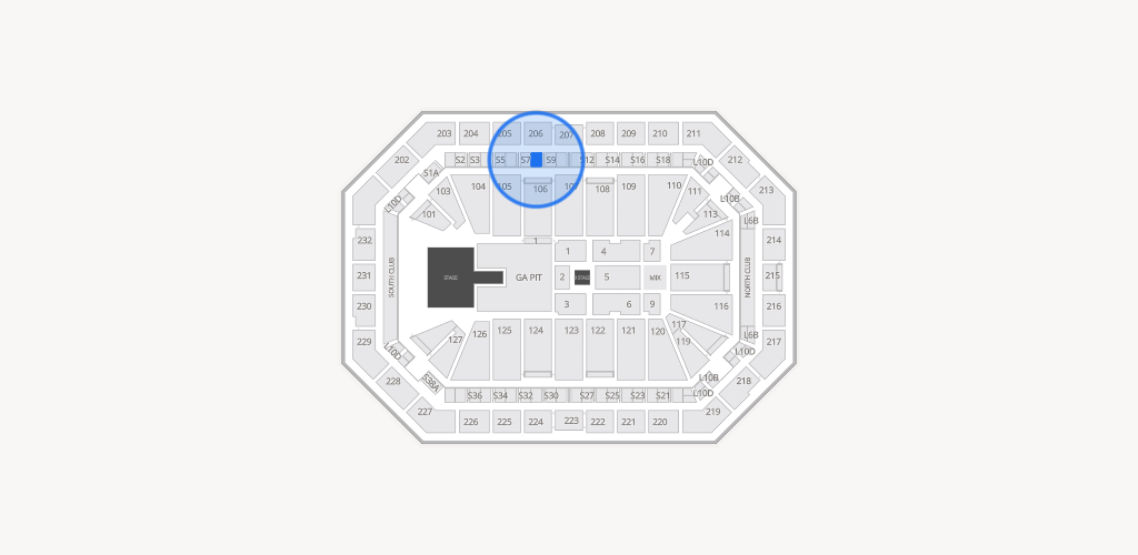 Dickies Arena Seating Chart