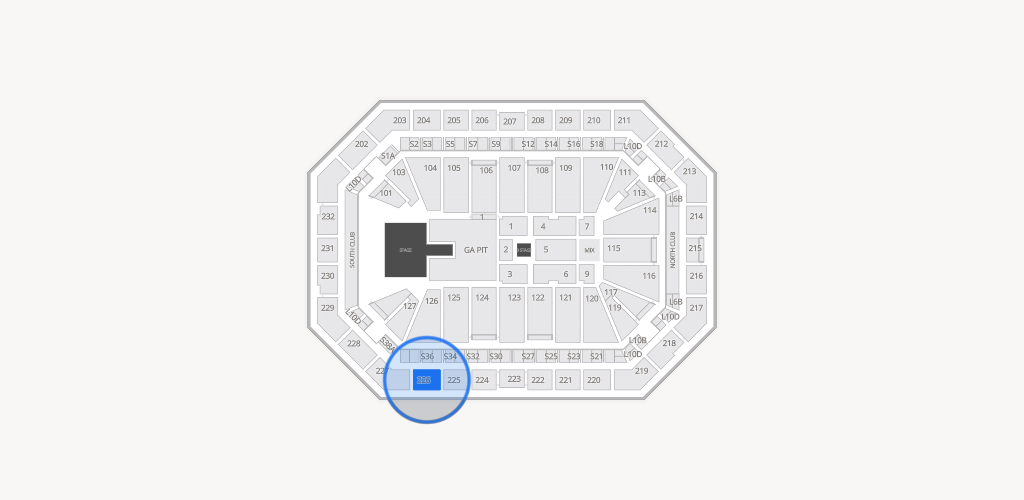 Dickies Arena Seating Chart