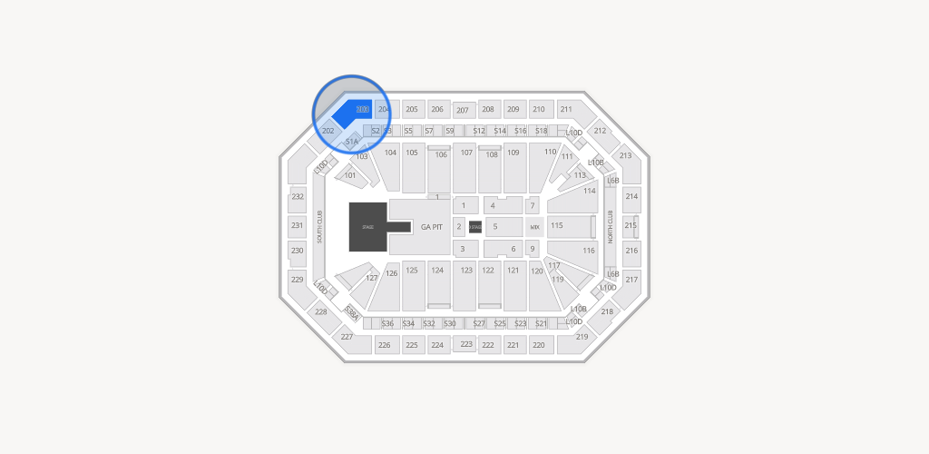 Dickies Arena Seating Chart
