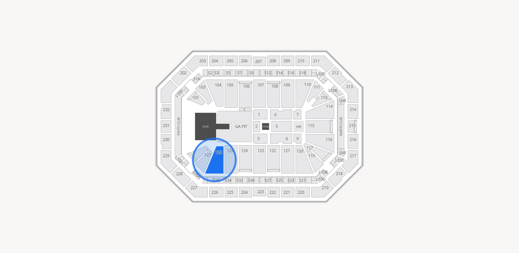 Dickies Arena Seating Chart