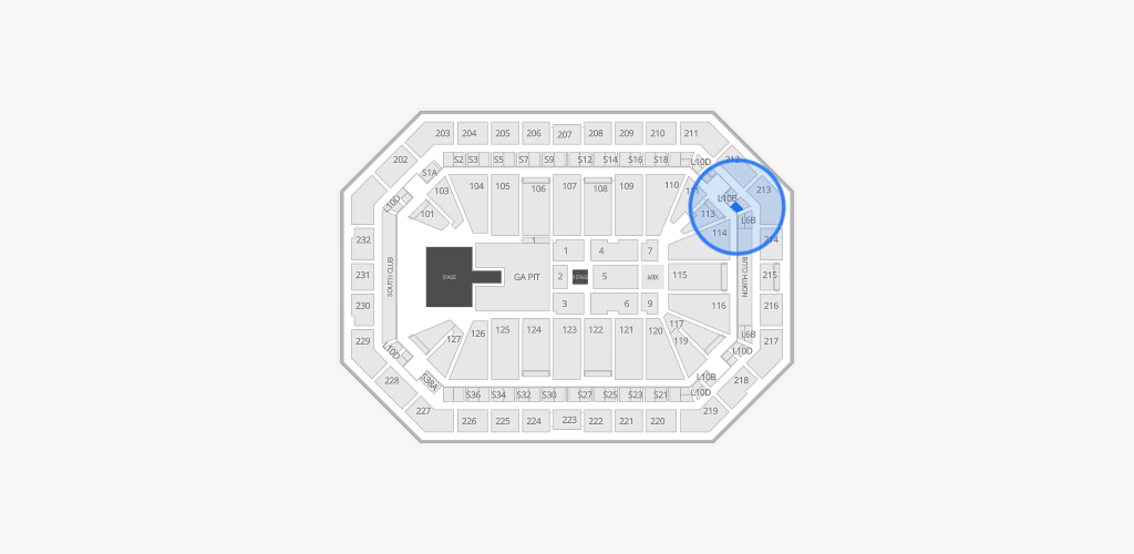 Dickies Arena Seating Chart