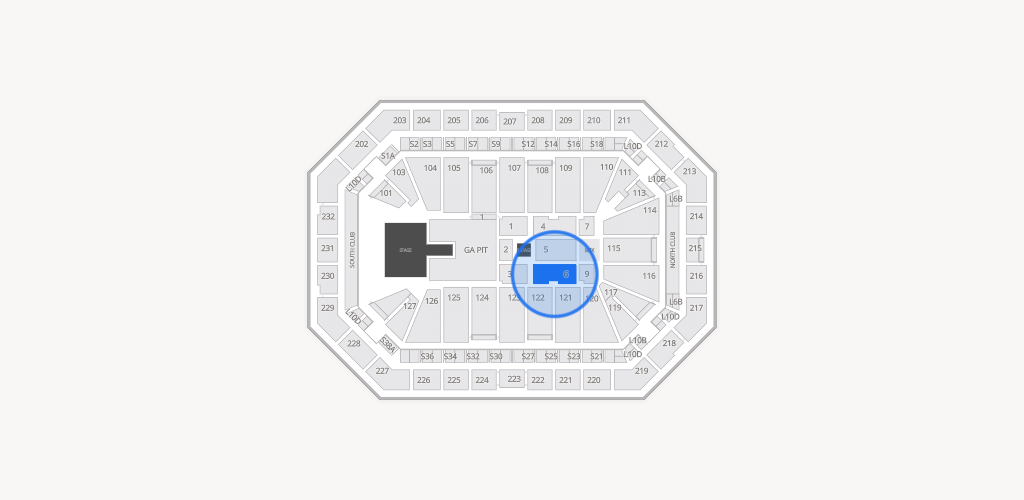 Dickies Arena Seating Chart