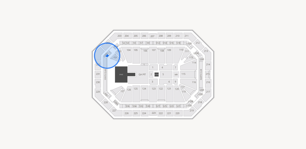Dickies Arena Seating Chart