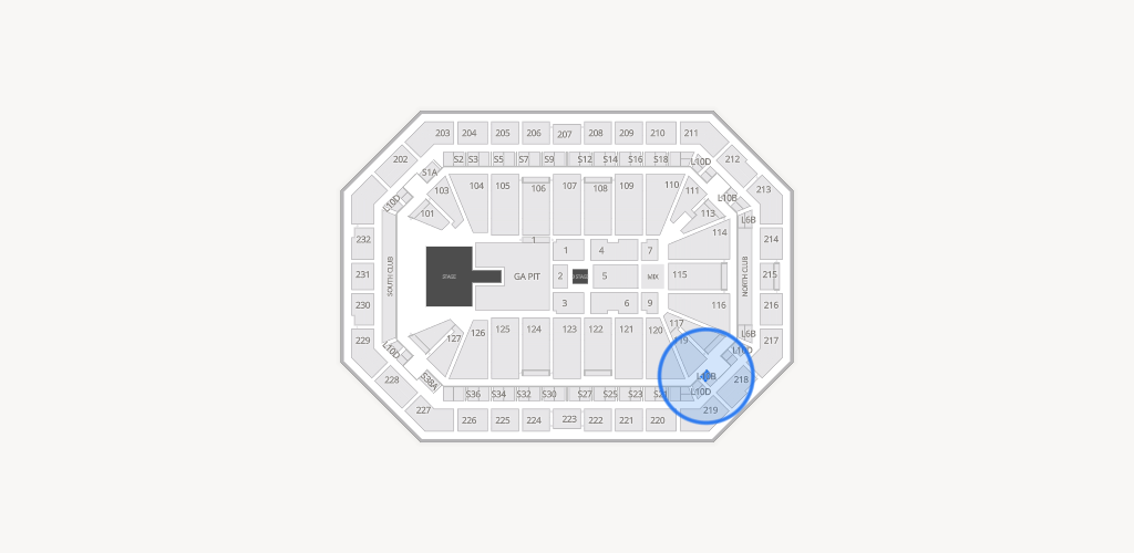 Dickies Arena Seating Chart