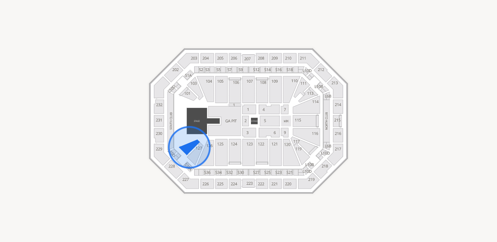 Dickies Arena Seating Chart