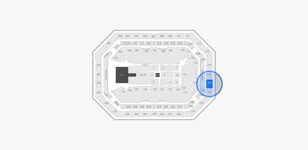 Dickies Arena Seating Chart