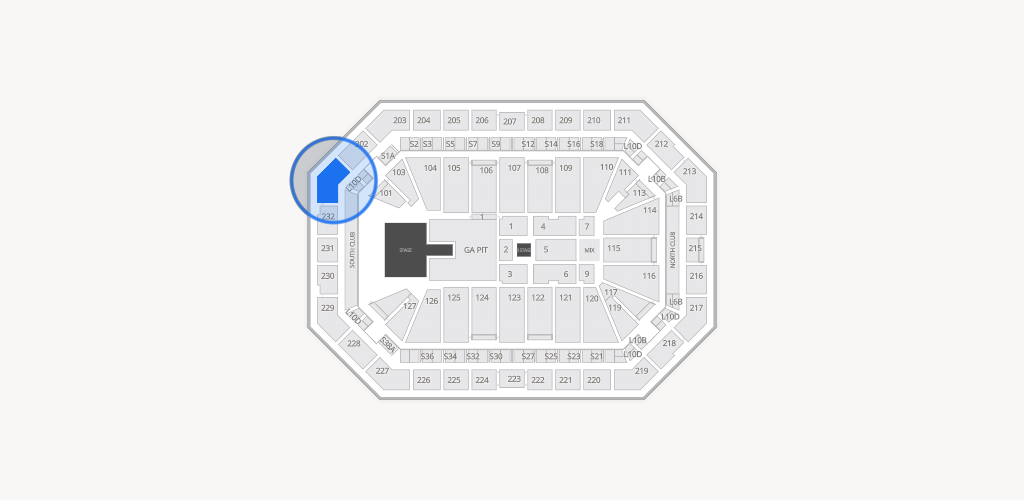 Dickies Arena Seating Chart