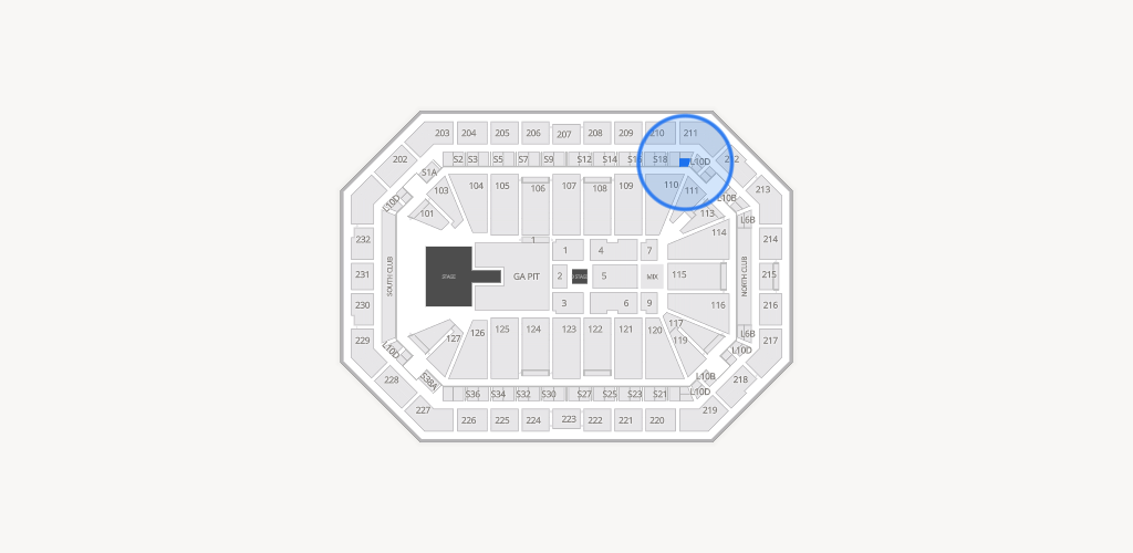 Dickies Arena Seating Chart