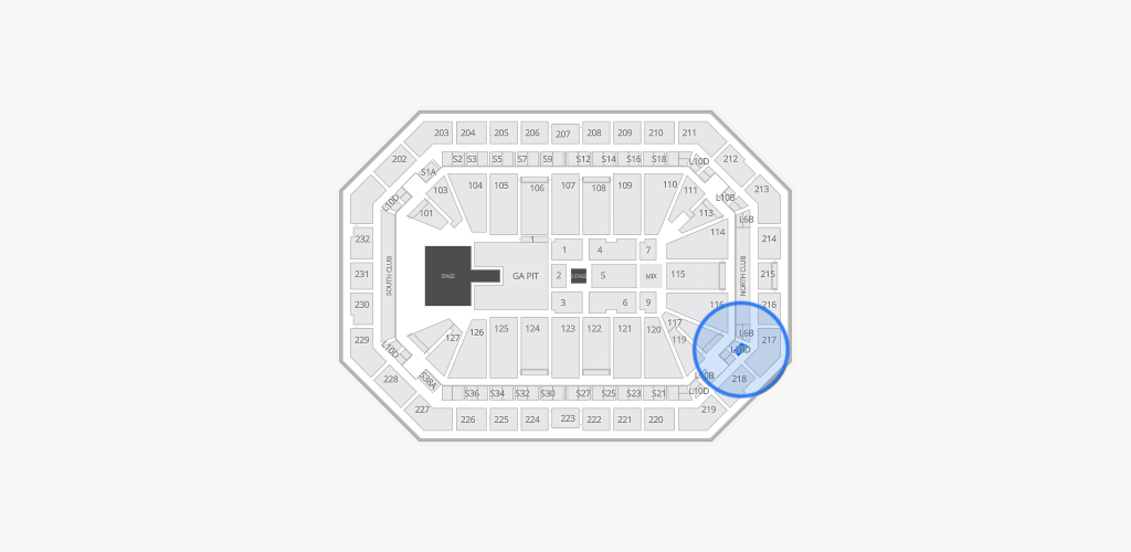 Dickies Arena Seating Chart