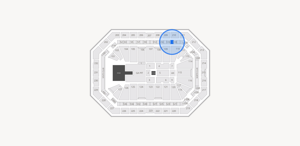 Dickies Arena Seating Chart