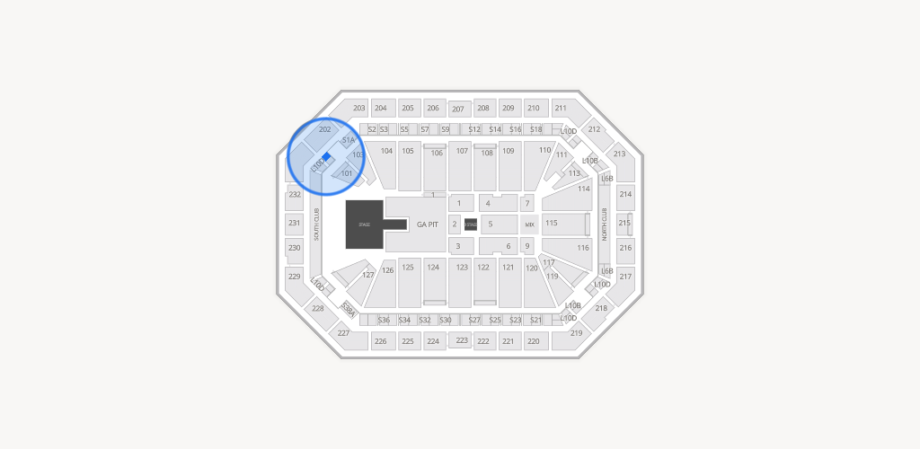 Dickies Arena Seating Chart
