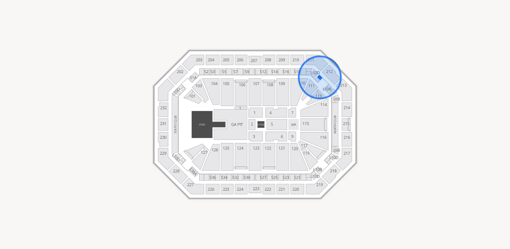 Dickies Arena Seating Chart