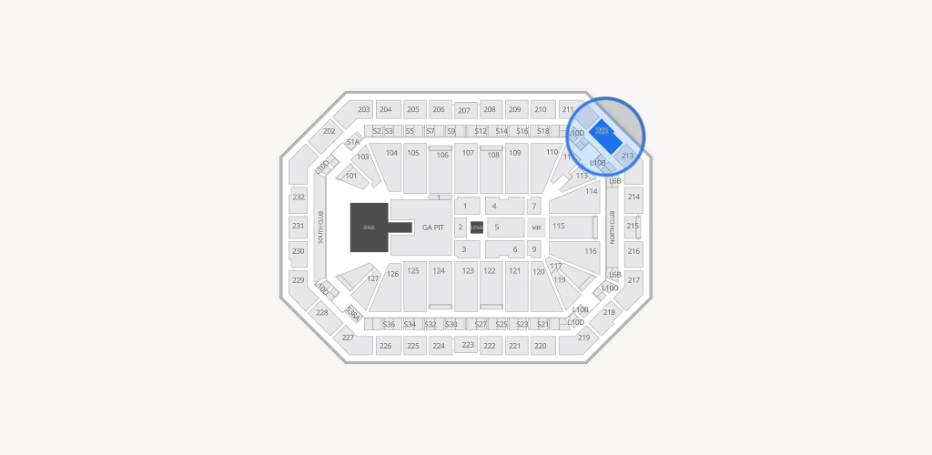 Dickies Arena Seating Chart