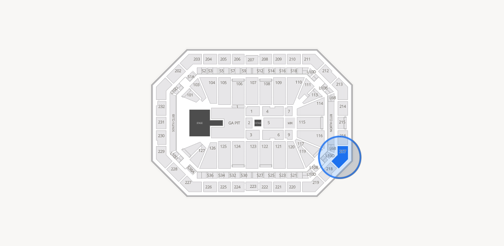 Dickies Arena Seating Chart