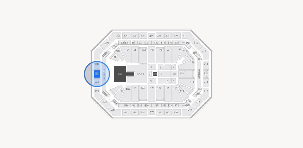 Dickies Arena Seating Chart