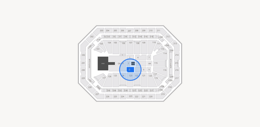 Dickies Arena Seating Chart