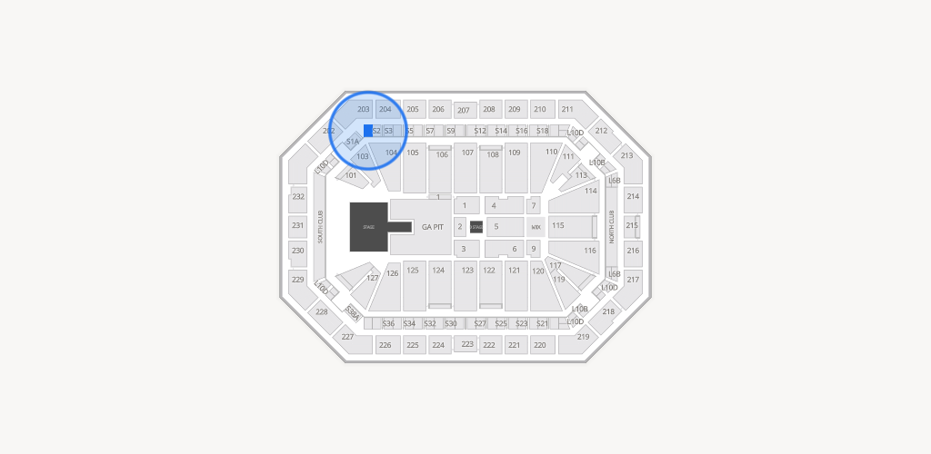 Dickies Arena Seating Chart