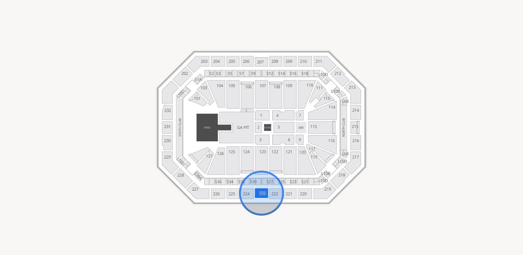 Dickies Arena Seating Chart