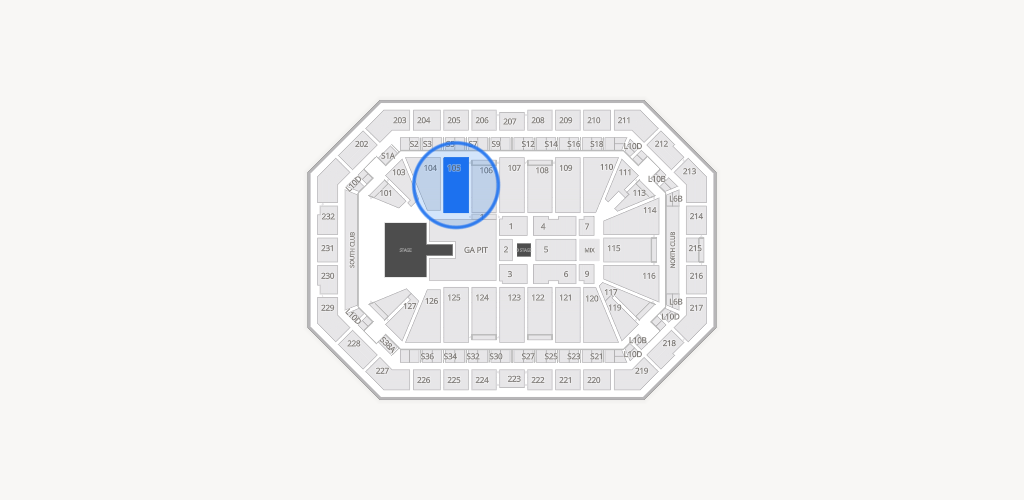 Dickies Arena Seating Chart