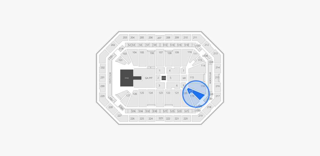 Dickies Arena Seating Chart