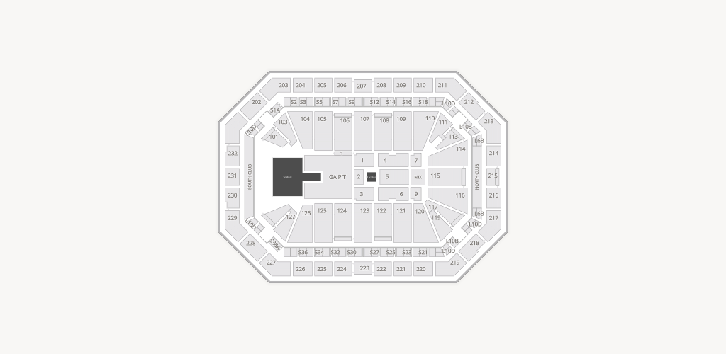 Dickies Arena Seating Chart