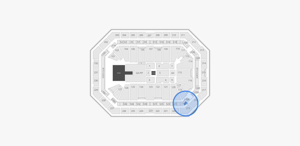 Dickies Arena Seating Chart