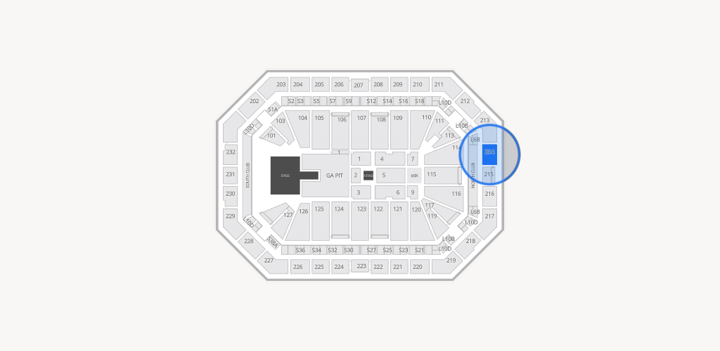 Dickies Arena Seating Chart