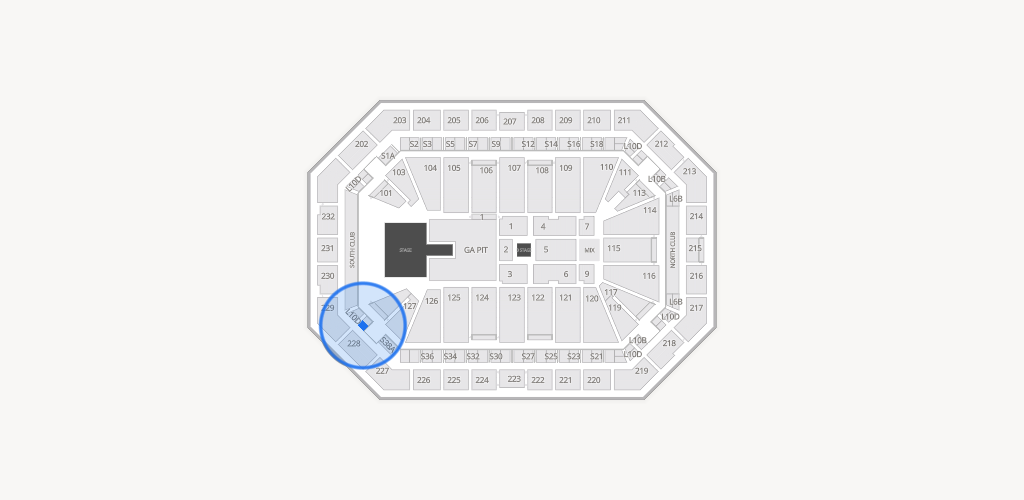 Dickies Arena Seating Chart