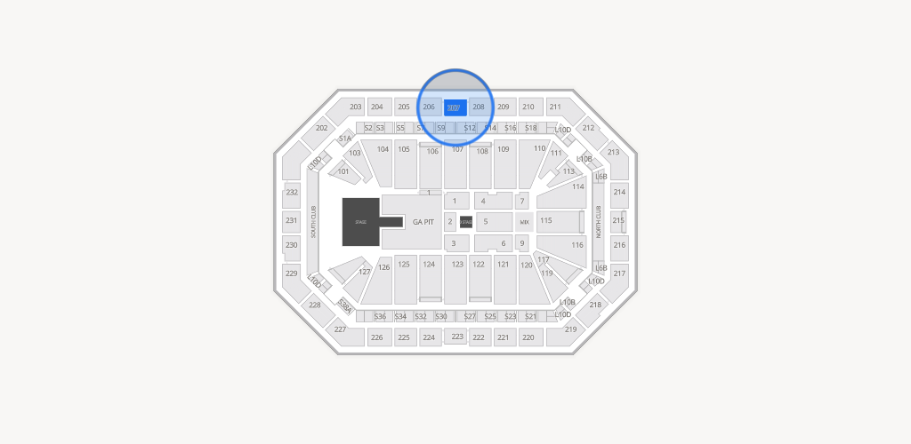 Dickies Arena Seating Chart