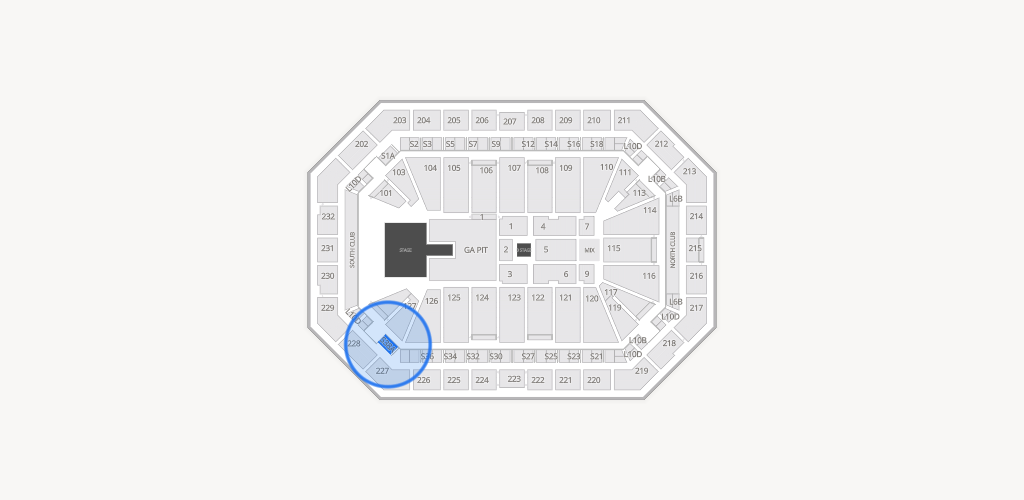 Dickies Arena Seating Chart