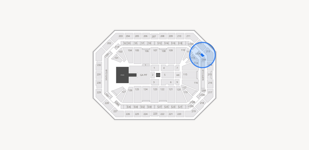Dickies Arena Seating Chart