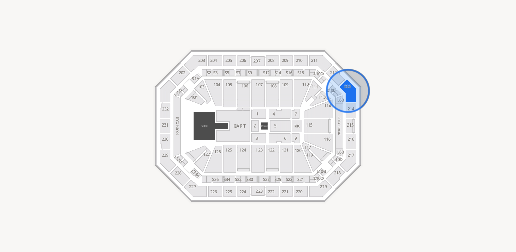 Dickies Arena Seating Chart