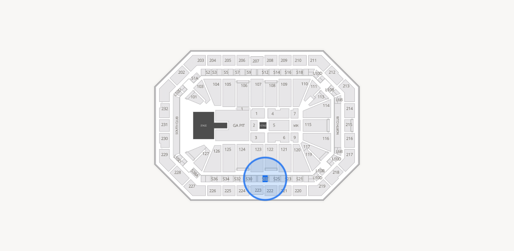 Dickies Arena Seating Chart