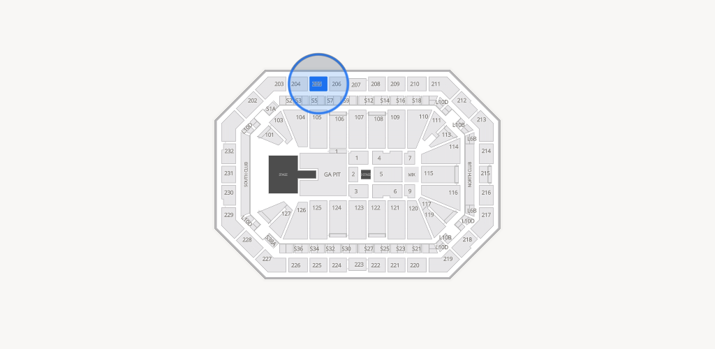 Dickies Arena Seating Chart