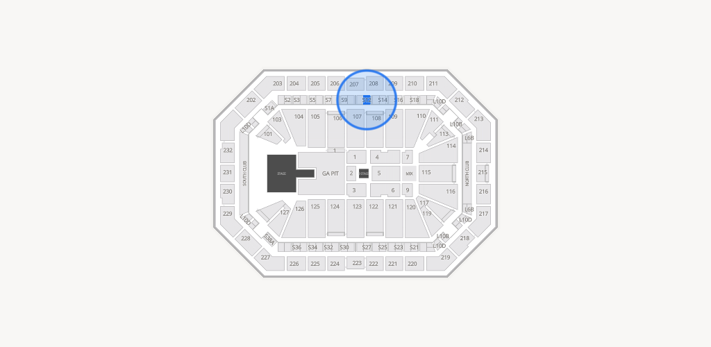 Dickies Arena Seating Chart