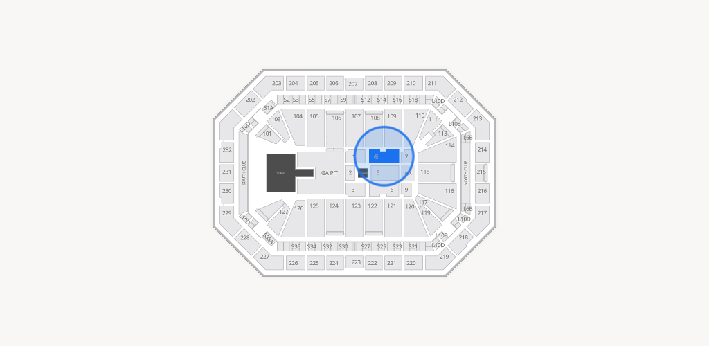 Dickies Arena Seating Chart