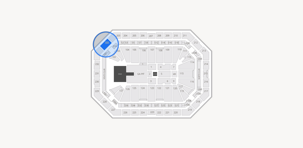 Dickies Arena Seating Chart