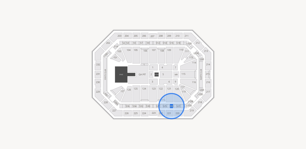 Dickies Arena Seating Chart