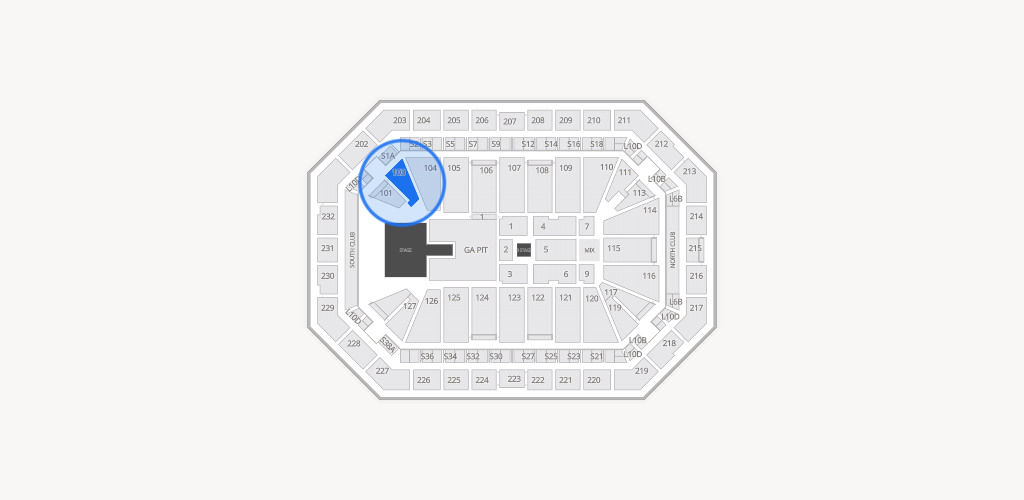Dickies Arena Seating Chart